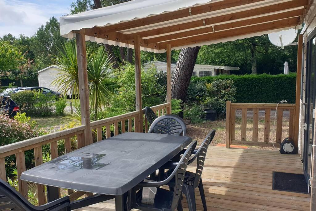 Mobil-Home 316 3 Chambres Domaine De La Forge 4 Etoiles Bassin Arcachon ลาเตสเตอ-เดอ-บูค ภายนอก รูปภาพ