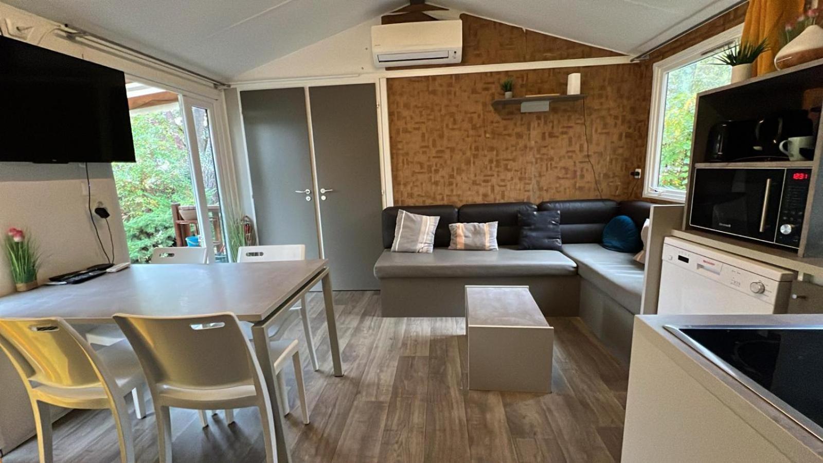 Mobil-Home 316 3 Chambres Domaine De La Forge 4 Etoiles Bassin Arcachon ลาเตสเตอ-เดอ-บูค ภายนอก รูปภาพ